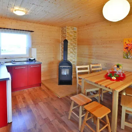 Comfortable With A Fireplace And Terrace Holiday home Jaroslawiec